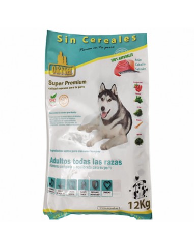 Pienso hipoalergénico sin cereales para perros