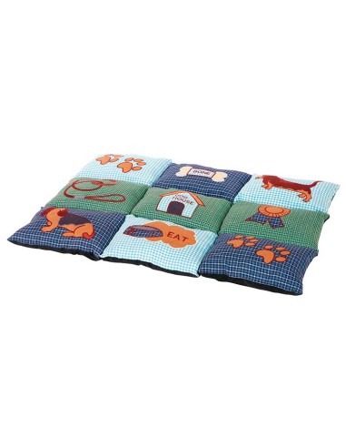 Cama patchwork para perros